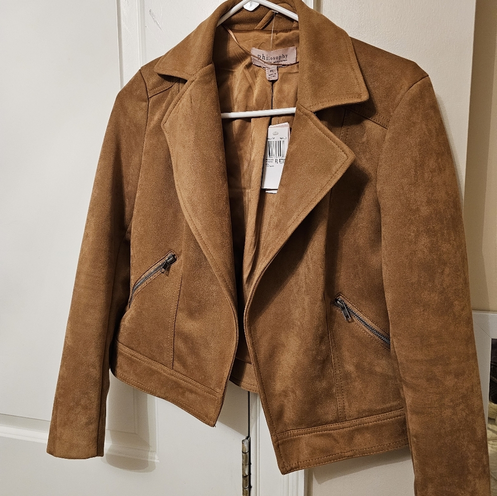 Suede jacket by Philosophy